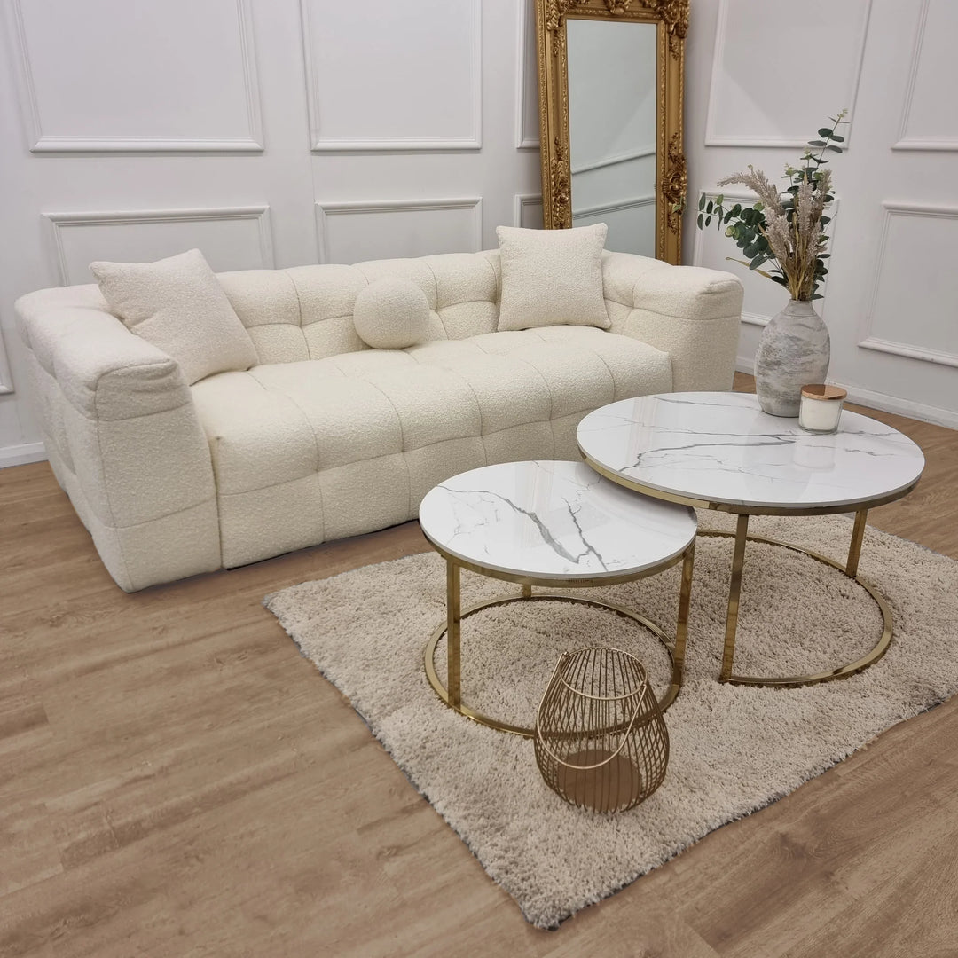 **PROMO** The Bubble Boucle 3 Seater Sofa