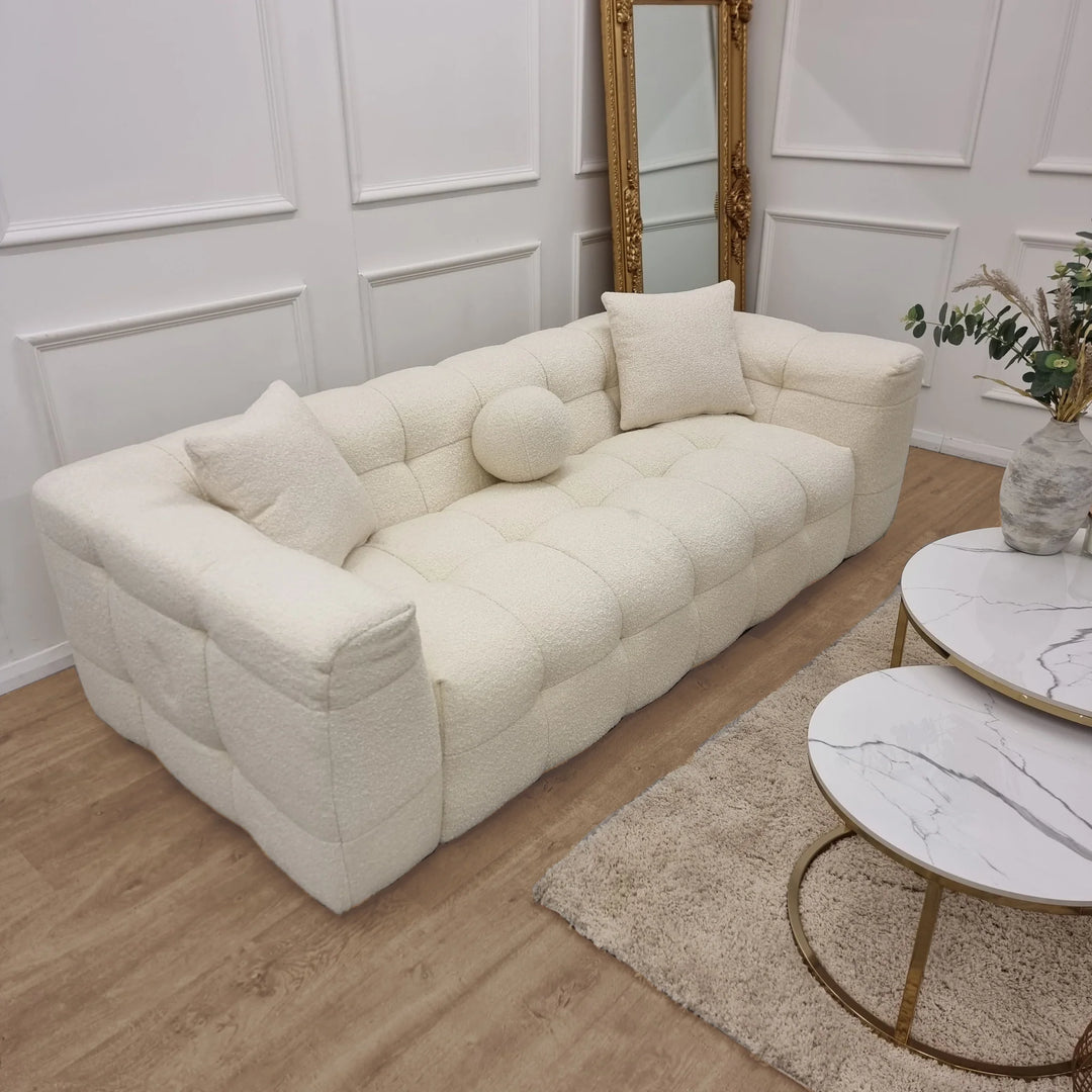 **PROMO** The Bubble Boucle 3 Seater Sofa