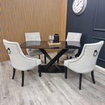 Load image into Gallery viewer, **PROMO** Bentley Black Leg Dining Chair
