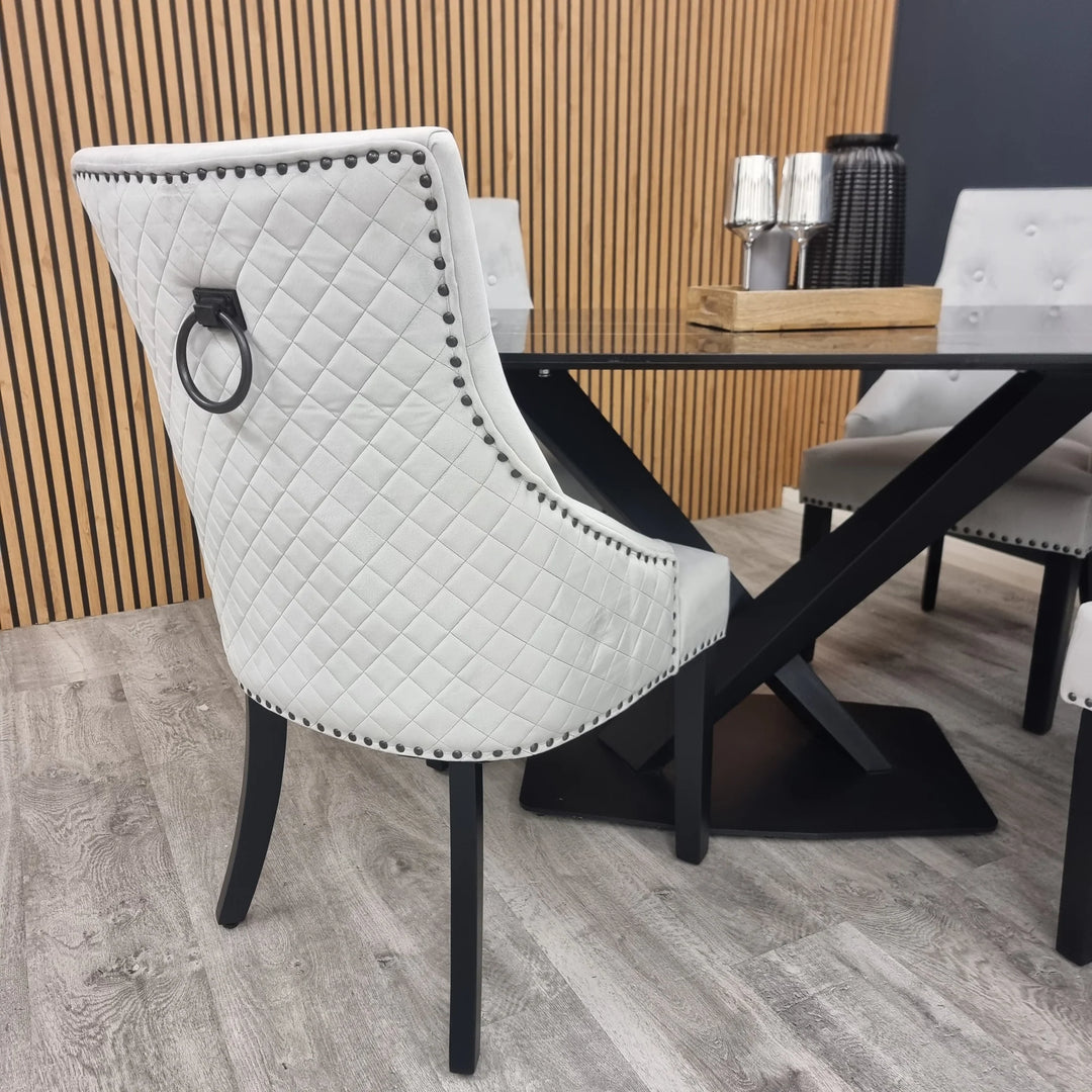 **PROMO** Bentley Black Leg Dining Chair