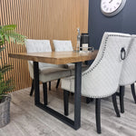 Load image into Gallery viewer, **PROMO** Bentley Black Leg Dining Chair
