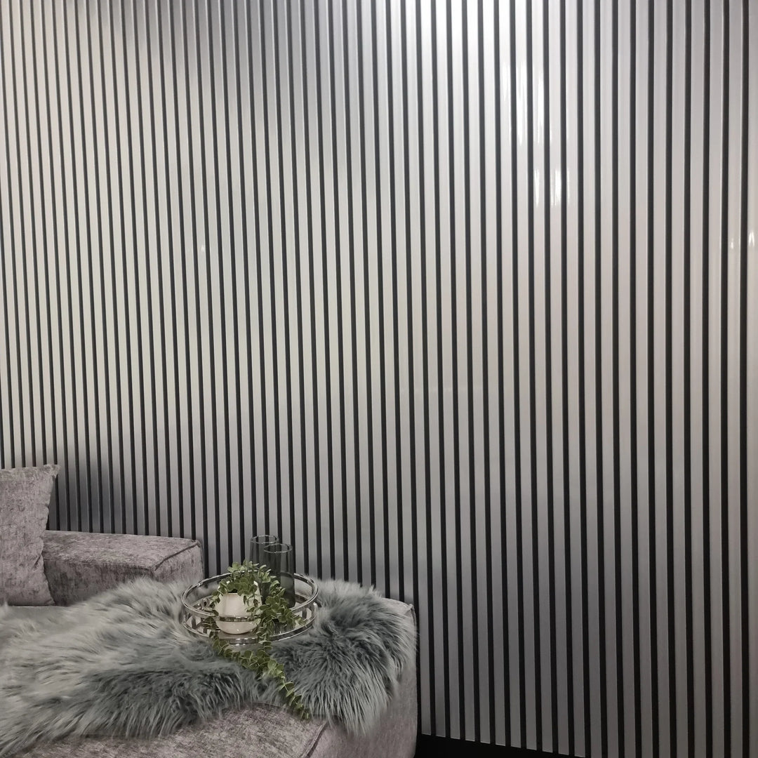 **PROMO** - Wood Effect Slatted Wall Panels