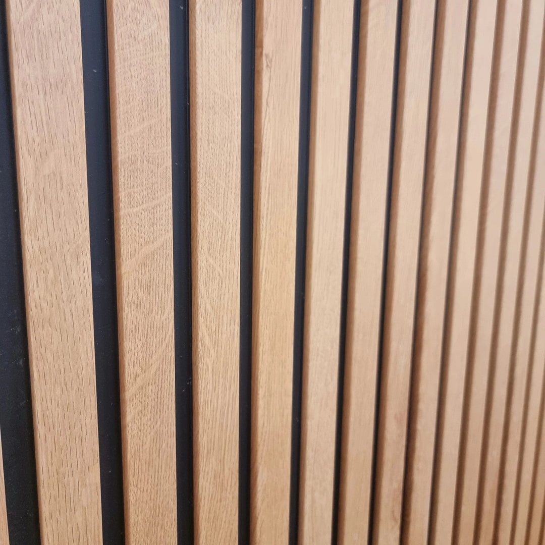 **PROMO** - Wood Effect Slatted Wall Panels