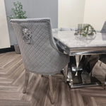 Load image into Gallery viewer, Bentley Chrome Dining Chair
