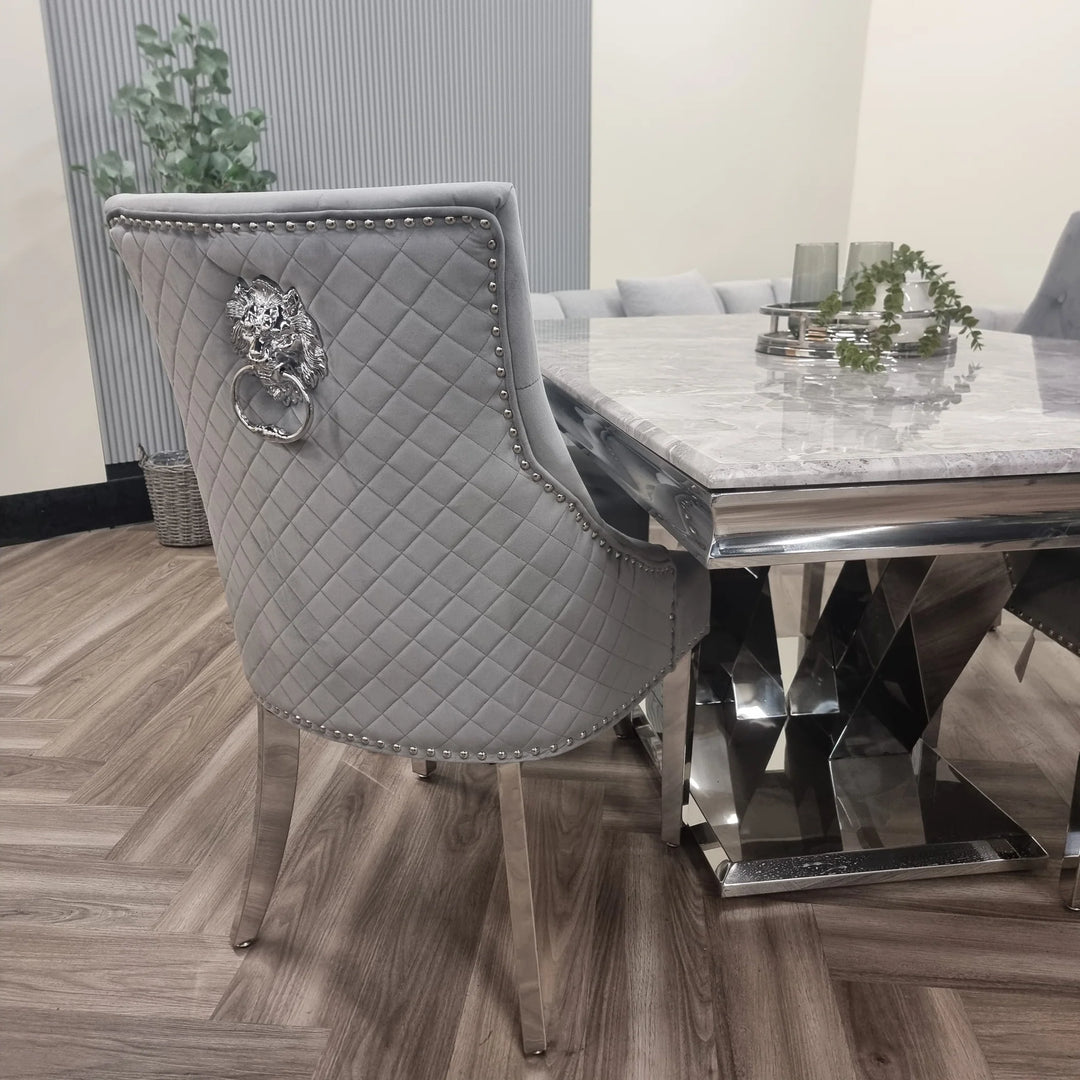 Bentley Chrome Dining Chair