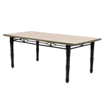 Load image into Gallery viewer, Sienna Industrial Dining Table
