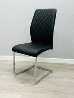 Load image into Gallery viewer, Atlantis Black PU Dining Chair
