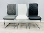 Load image into Gallery viewer, Atlantis Grey PU Dining Chair
