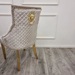 Load image into Gallery viewer, Bentley Gold Dining Chair
