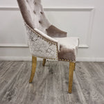 Load image into Gallery viewer, Bentley Gold Dining Chair
