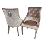 Load image into Gallery viewer, Bentley Chrome Dining Chair
