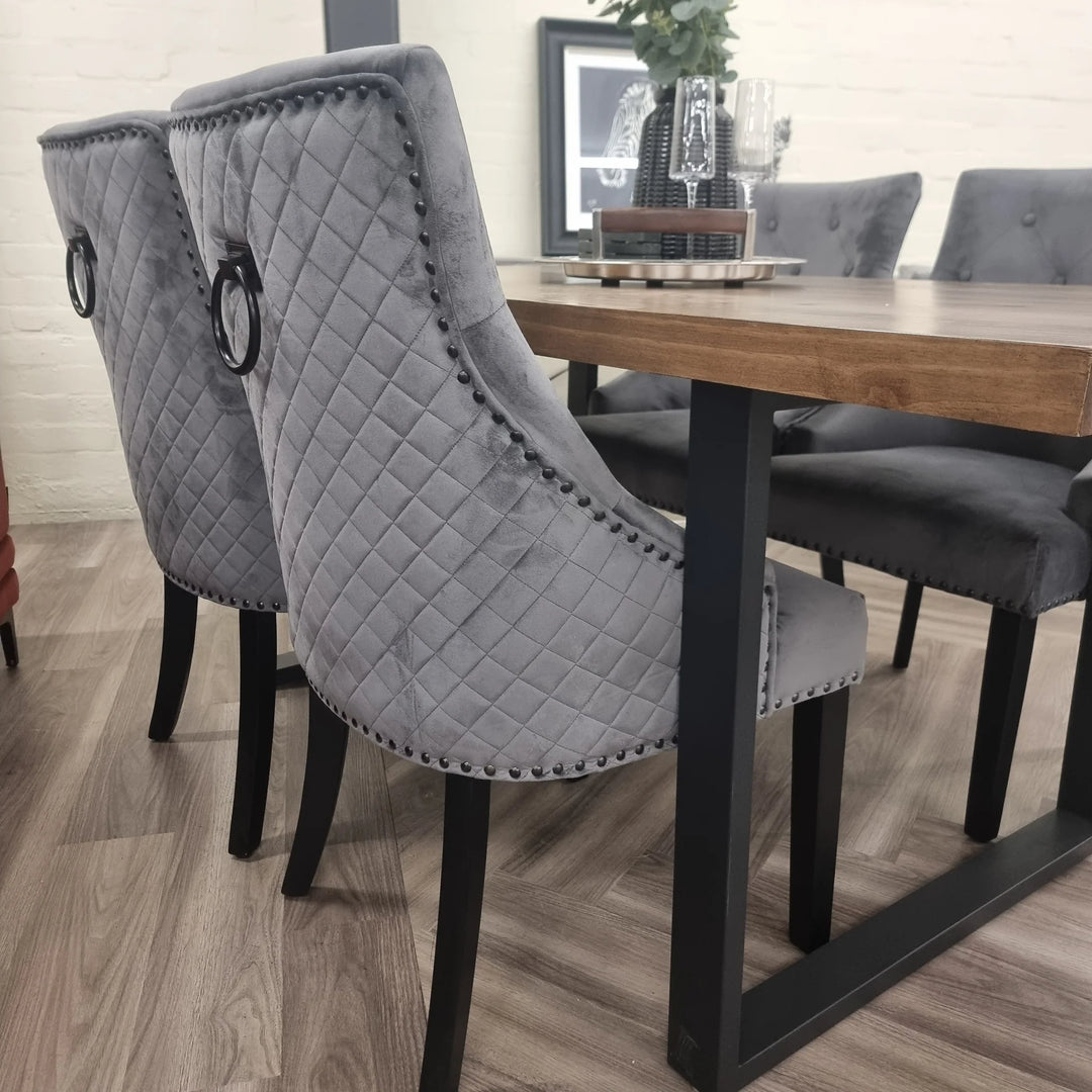 **PROMO** Bentley Black Leg Dining Chair