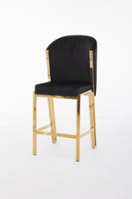 Load image into Gallery viewer, Fabio Black Gold Breakfast Stools
