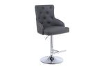 Load image into Gallery viewer, Majestic Mink Fabric Bar Stool
