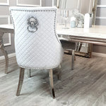 Load image into Gallery viewer, Bentley Chrome Dining Chair
