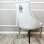 Load image into Gallery viewer, Bentley Chrome Dining Chair
