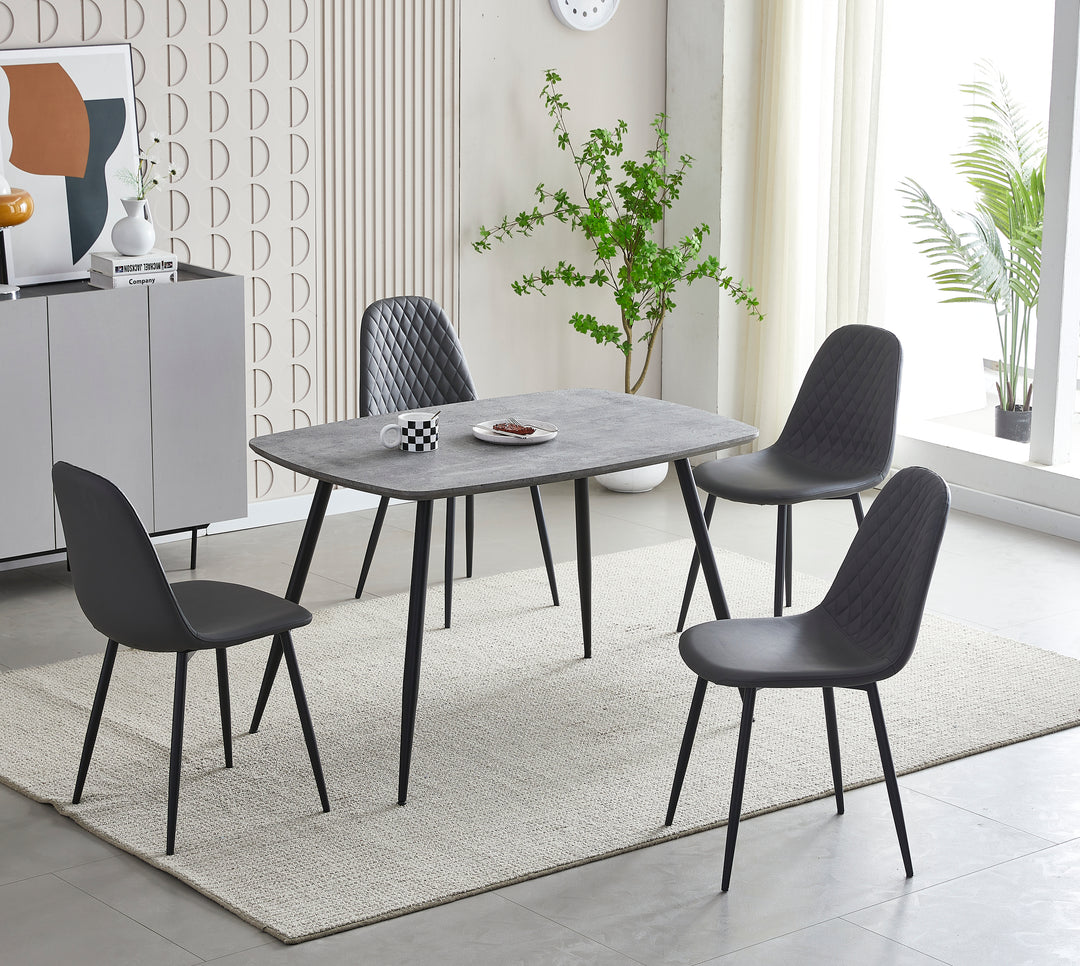 Boston 120cm Table with 4 Chairs