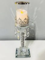 Load image into Gallery viewer, Crystal Candle Holder Small
