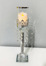 Load image into Gallery viewer, Crystal Candle Holder Large
