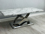 Load image into Gallery viewer, Elina Grey Marble Coffee Table
