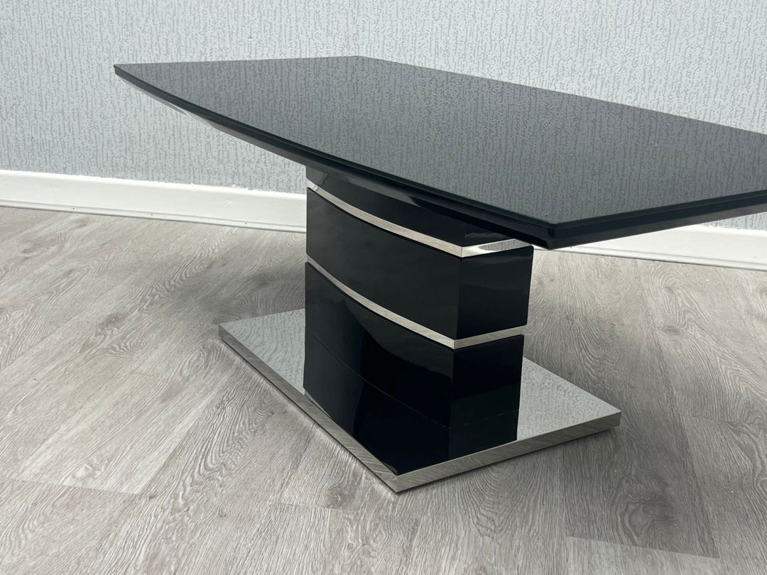 Milan Black Coffee Table