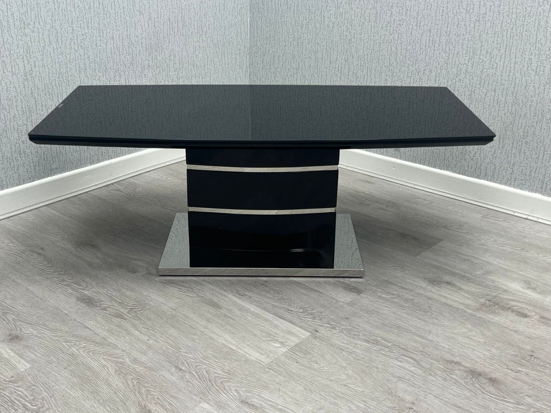 Milan Black Coffee Table