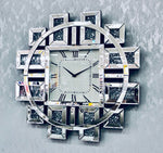 Load image into Gallery viewer, Crushed Diamond Wall Clock Large 60cm x 60cm
