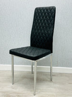 Load image into Gallery viewer, California Black PU Dining Chair
