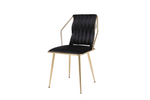 Load image into Gallery viewer, Daisy Black Gold Dining Chair
