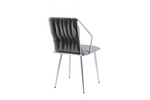 Load image into Gallery viewer, Daisy Grey Silver Dining Chair
