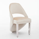 Load image into Gallery viewer, Santorini Cream Silver Dining Chair
