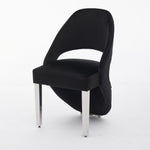 Load image into Gallery viewer, Santorini Black Silver Dining Chair
