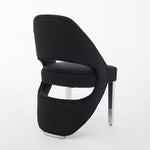 Load image into Gallery viewer, Santorini Black Silver Dining Chair
