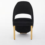 Load image into Gallery viewer, Santorini Black Gold Dining Chair
