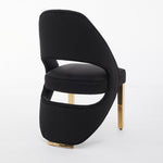 Load image into Gallery viewer, Santorini Black Gold Dining Chair
