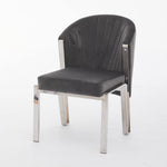 Load image into Gallery viewer, Fabio Grey Silver Dining chair
