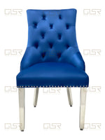 Load image into Gallery viewer, Majestic Navy Dining Chair
