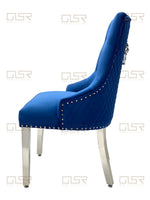 Load image into Gallery viewer, Majestic Navy Dining Chair
