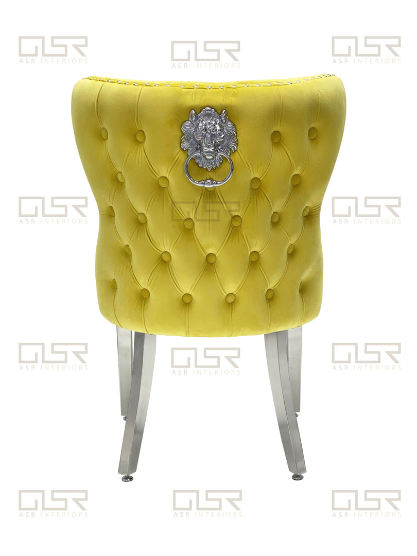 Valentino Mustard Dining Chair