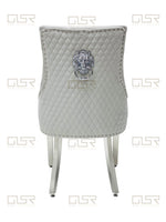 Load image into Gallery viewer, Majestic Silver Dining Chair
