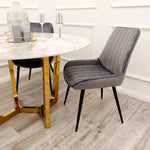 Load image into Gallery viewer, Dido Velvet Dining Chair
