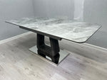 Load image into Gallery viewer, Zermatt Extendable Dining Table(160 – 200) (Grey Ceramic)
