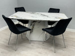 Load image into Gallery viewer, Capri 160cm Marble Effect Dining Table (Table Only)
