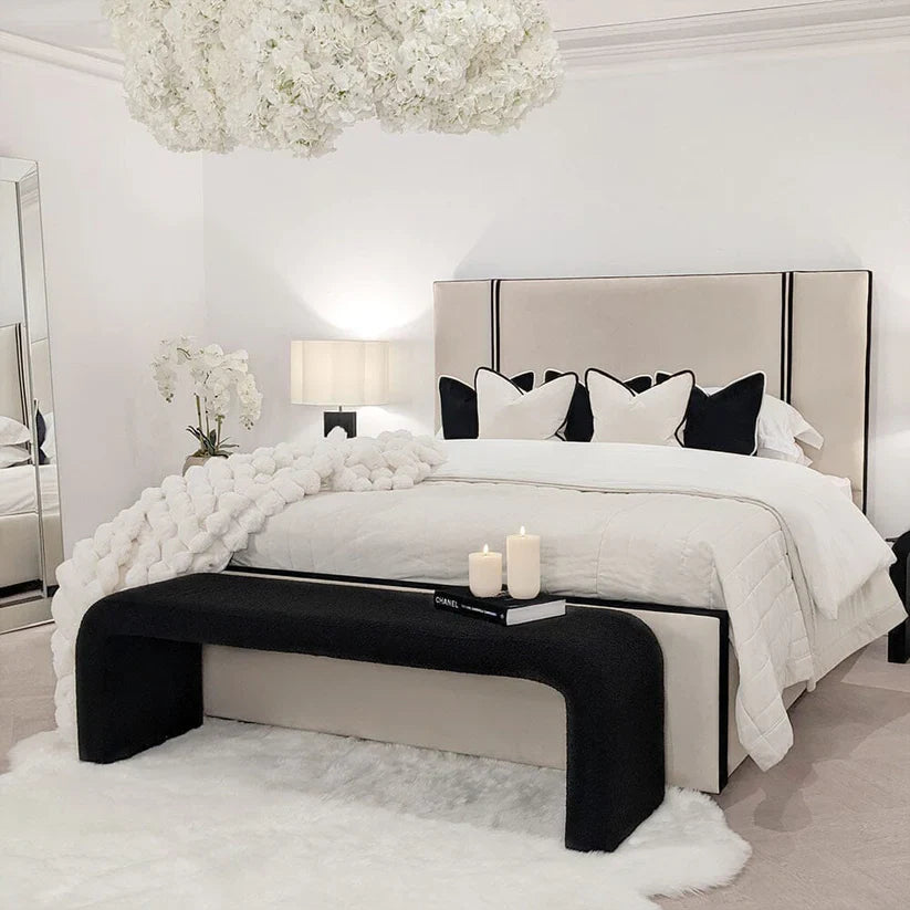 Swinto Velvet Bed