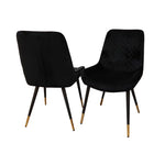 Load image into Gallery viewer, Luna Velvet Dining Chair - ALL COLOURS
