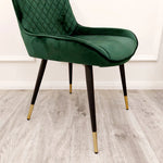 Load image into Gallery viewer, Luna Velvet Dining Chair - ALL COLOURS
