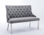 Load image into Gallery viewer, Majestic Grey High Back Bench
