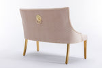 Load image into Gallery viewer, Majestic Gold Mink High Back Bench
