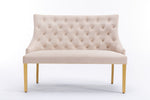 Load image into Gallery viewer, Majestic Gold Mink High Back Bench
