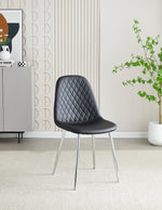 Load image into Gallery viewer, Mexico Black PU Dining Chair
